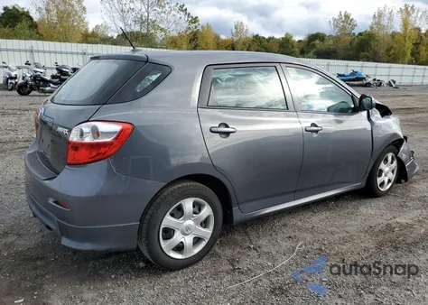 2010 Toyota Corolla Matrix from USA, damaged, VIN 2T1KU4EE8AC254331